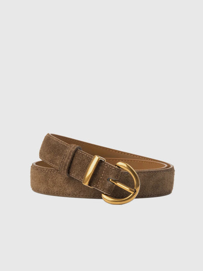 The Emily Suede Leather Belt