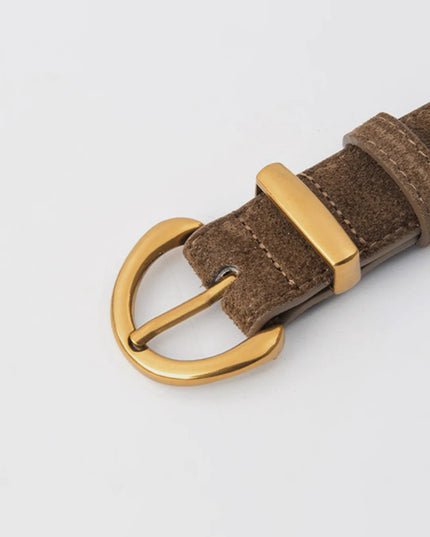 The Emily Suede Leather Belt