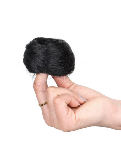 Sleek & Straight Volume Bun Hair Scrunchie