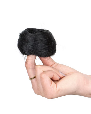 Sleek & Straight Volume Bun Hair Scrunchie