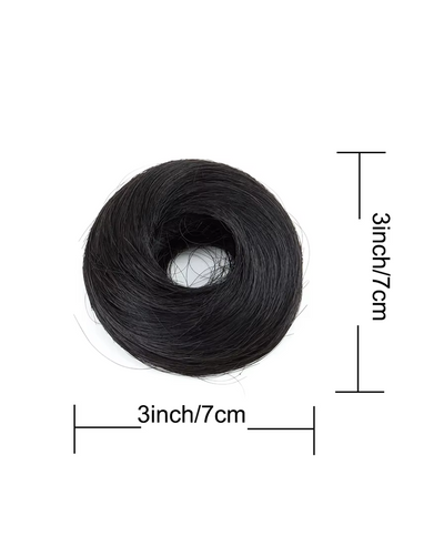Sleek & Straight Volume Bun Hair Scrunchie