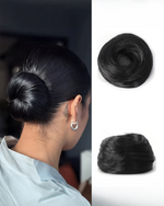 Sleek & Straight Volume Bun Hair Scrunchie