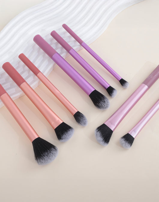 Complete 8-Piece Face & Eye Brush Set