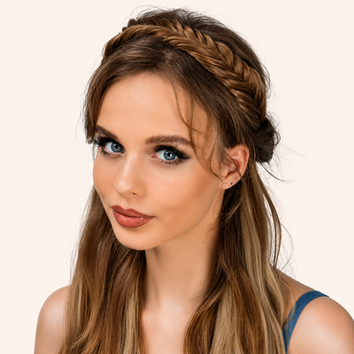 Fishtail Braid Hair Band