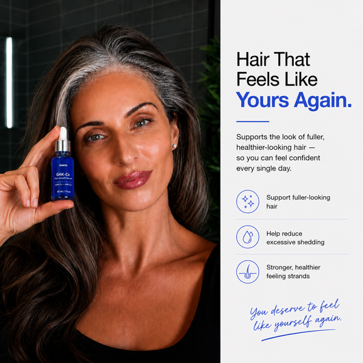 GHK-Cu + AHK-Cu Copper Peptide Hair Density Serum