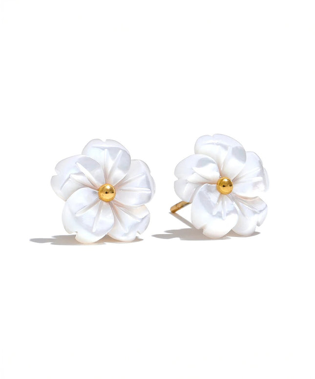 Fleur Éternelle Studs