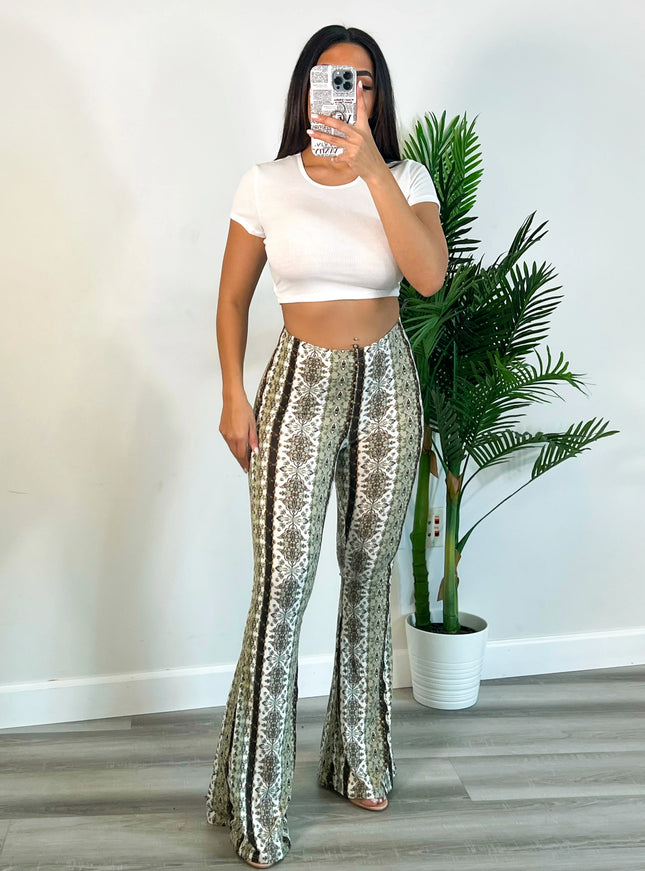 High-Waisted Vintage Flared Forbidden Pants