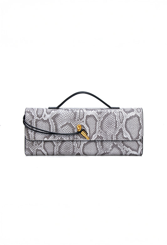 Serpentine Clutch Shoulder Bag