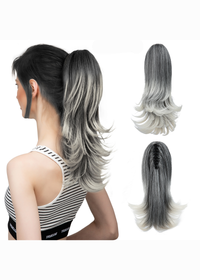 Grey & White Tips