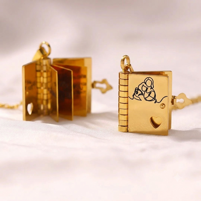 For Granddaughter - The Most Beautiful Chapter Book Necklace
