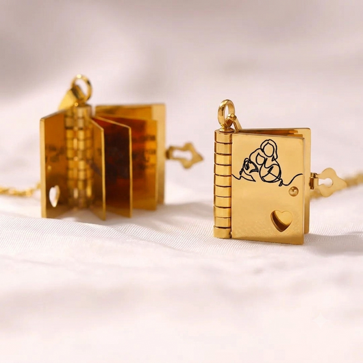 For Granddaughter - The Most Beautiful Chapter Book Necklace