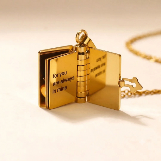 For Granddaughter - The Most Beautiful Chapter Book Necklace