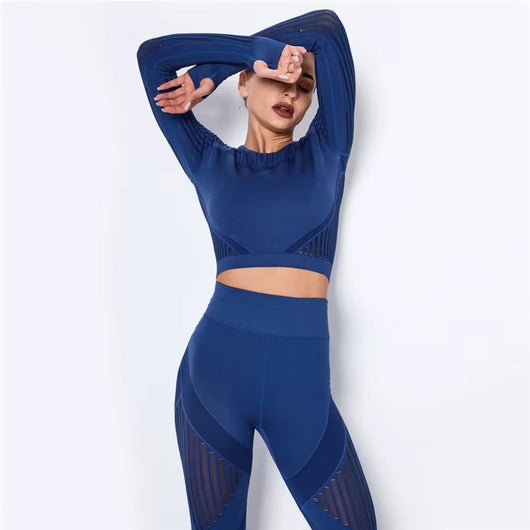 Meshed Support Active Crop Top