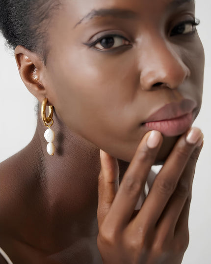 Tears of the Sea Pearl Earrings