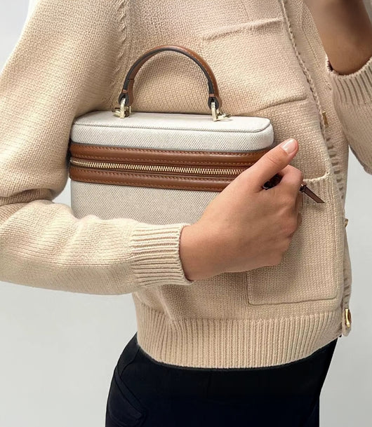 The Florence Structured Box Vanity Bag