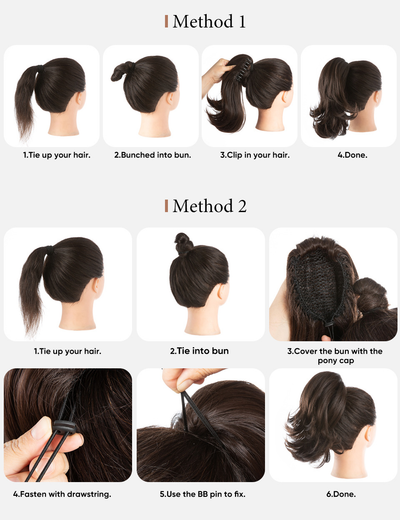 Instant Volume Clip-In Ponytail