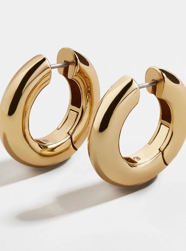 Chunky Hoop Earrings