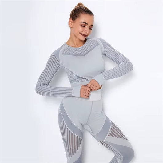 Meshed Support Active Crop Top