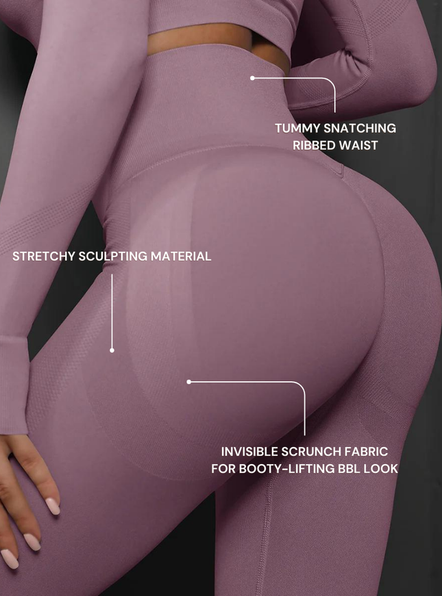 High-Waisted Instant BBL Butt-Sculpting Leggings