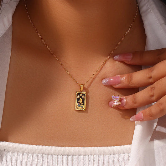 The Tarot Card Necklace