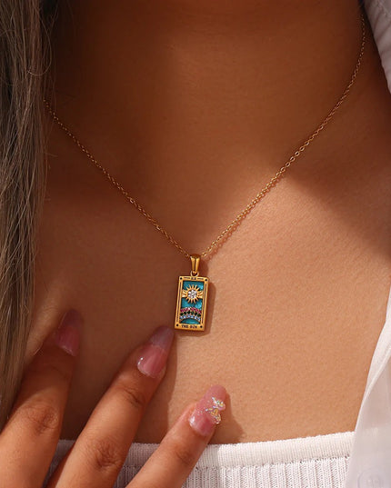 The Tarot Card Necklace