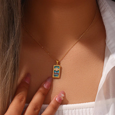 The Tarot Card Necklace