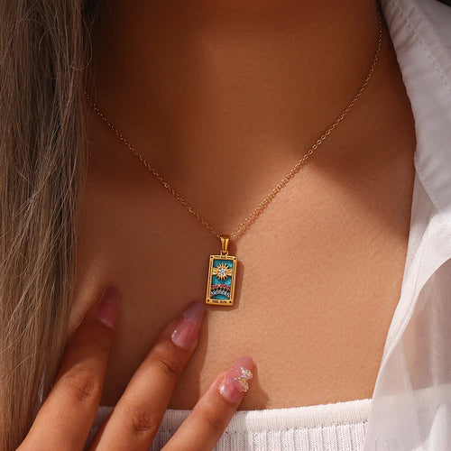 The Tarot Card Necklace