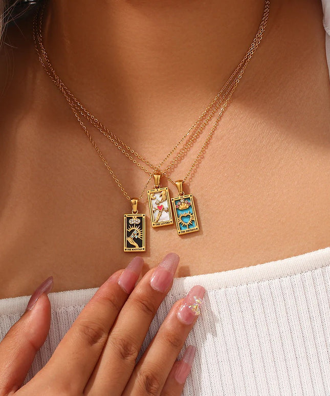 The Tarot Card Necklace