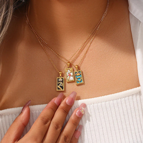 The Tarot Card Necklace