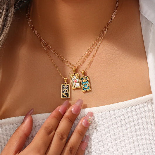 The Tarot Card Necklace
