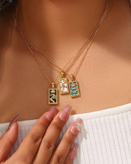 The Tarot Card Necklace