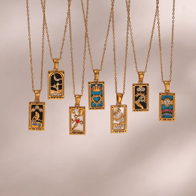 The Tarot Card Necklace