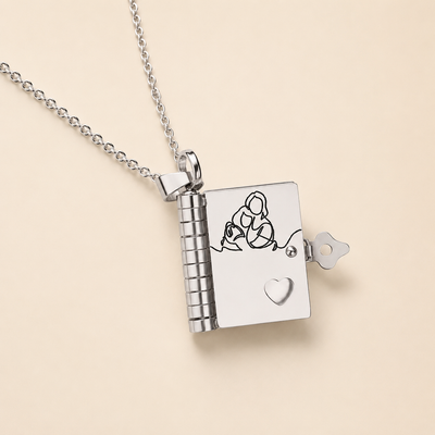 To My Granddaughter - Chapter Book Necklace