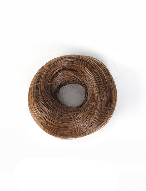 Sleek & Straight Volume Bun Hair Scrunchie