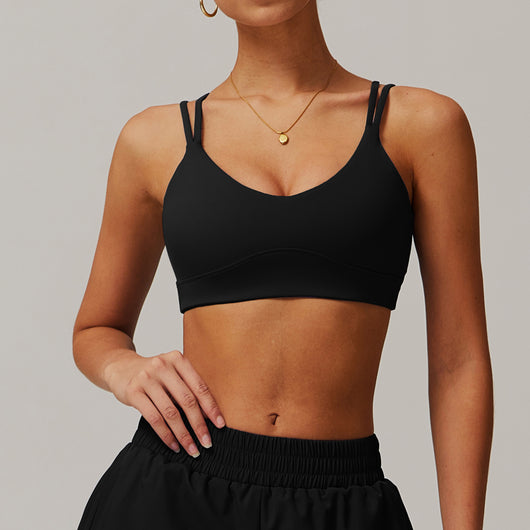 Infinity Multi-Strap Athletic Sports Bra