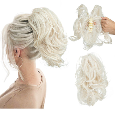 Claw Clip Short Ponytail