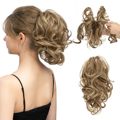Claw Clip Short Ponytail