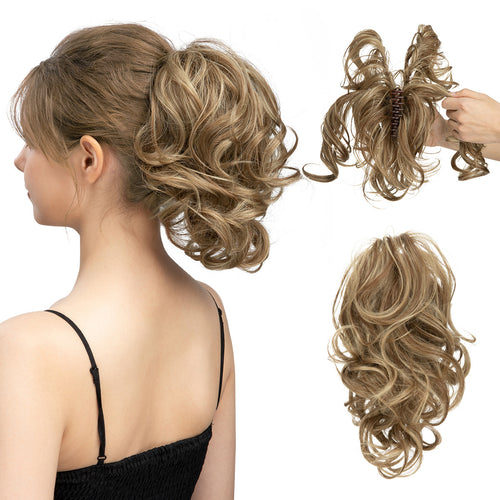 Claw Clip Short Ponytail