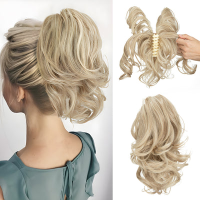 Claw Clip Short Ponytail