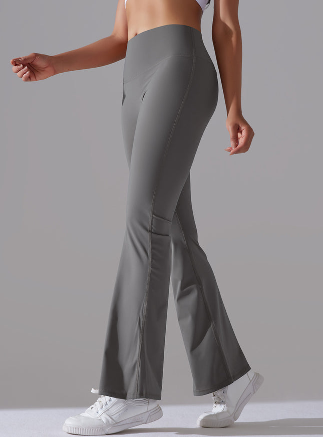 Sculpt & Flare High-Waist Gym Leggings