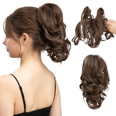 Claw Clip Short Ponytail