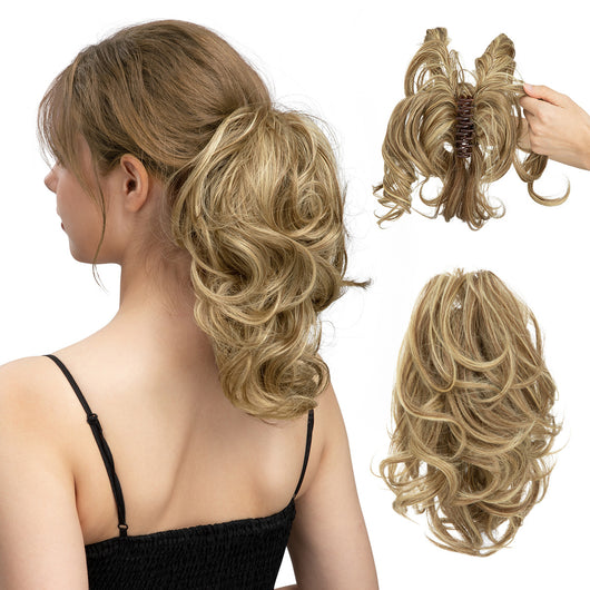 Claw Clip Short Ponytail
