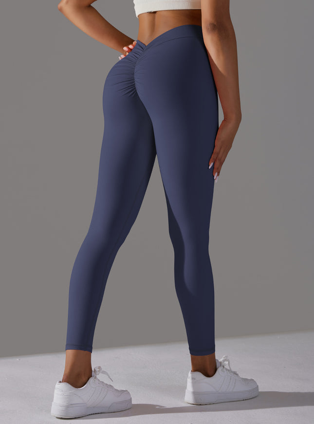 V-Back High Waisted Leggings