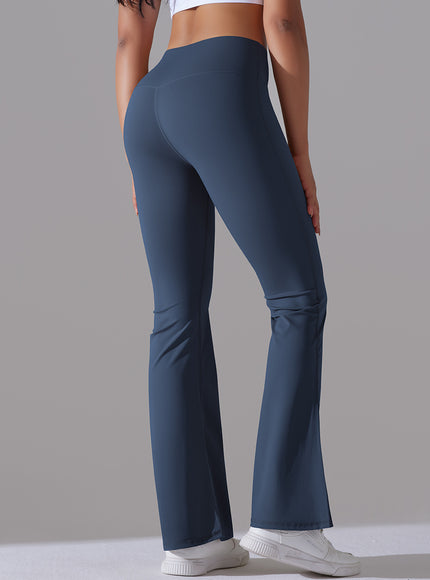 Sculpt & Flare High-Waist Gym Leggings