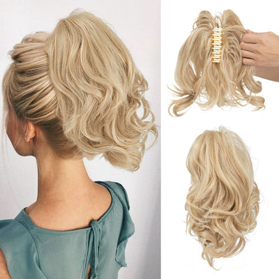 Claw Clip Short Ponytail