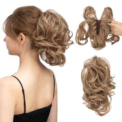 Claw Clip Short Ponytail