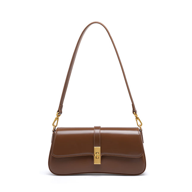 The Marielle Leather Shoulder Bag