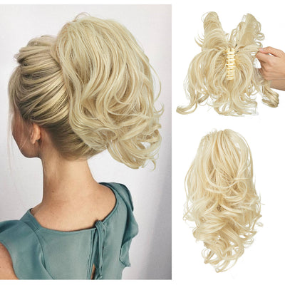 Claw Clip Short Ponytail