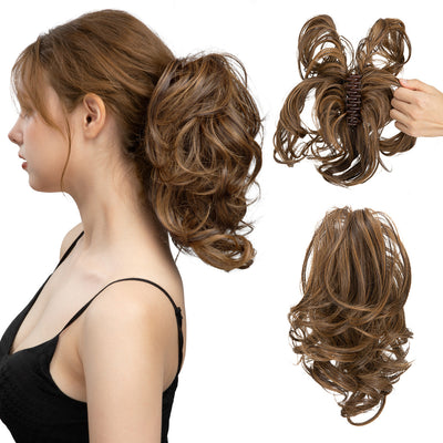 Claw Clip Short Ponytail