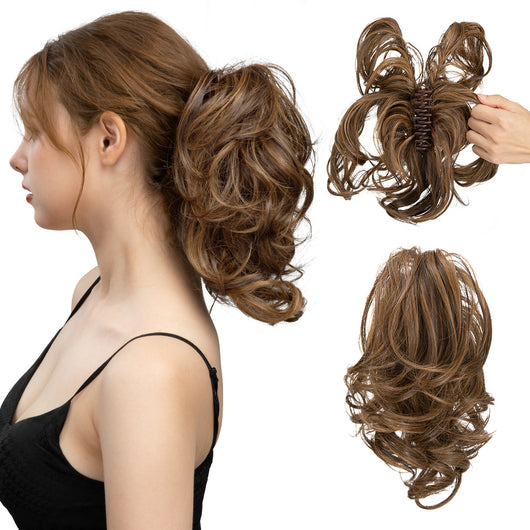 Claw Clip Short Ponytail